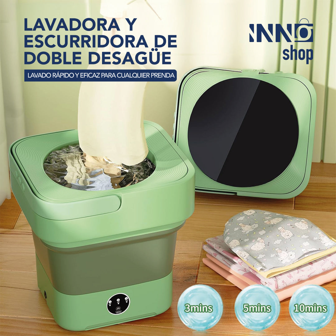 LAVADORA Y ESCURRIDORA DE DOBLE DESAGÜE