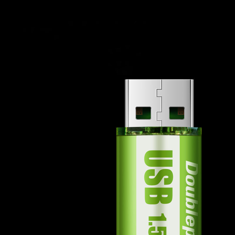 SET DE 2 BATERÍAS AA RECARGABLES USB