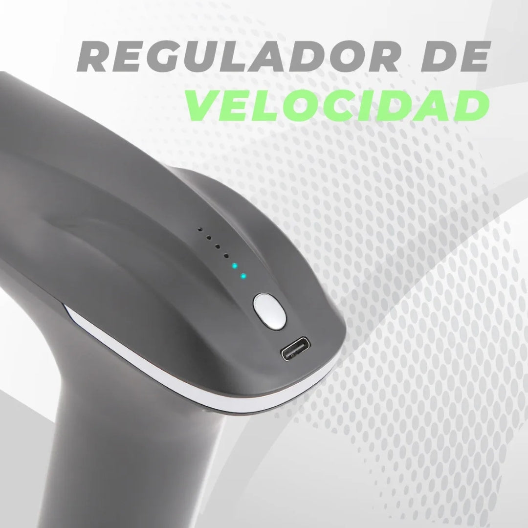PISTOLA MASAJEADORA CON CABEZAL DOBLE