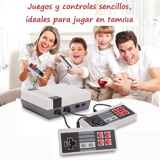 MINI CONSOLA DE JUEGOS RETRO DE EDICIÓN CLÁSICA
