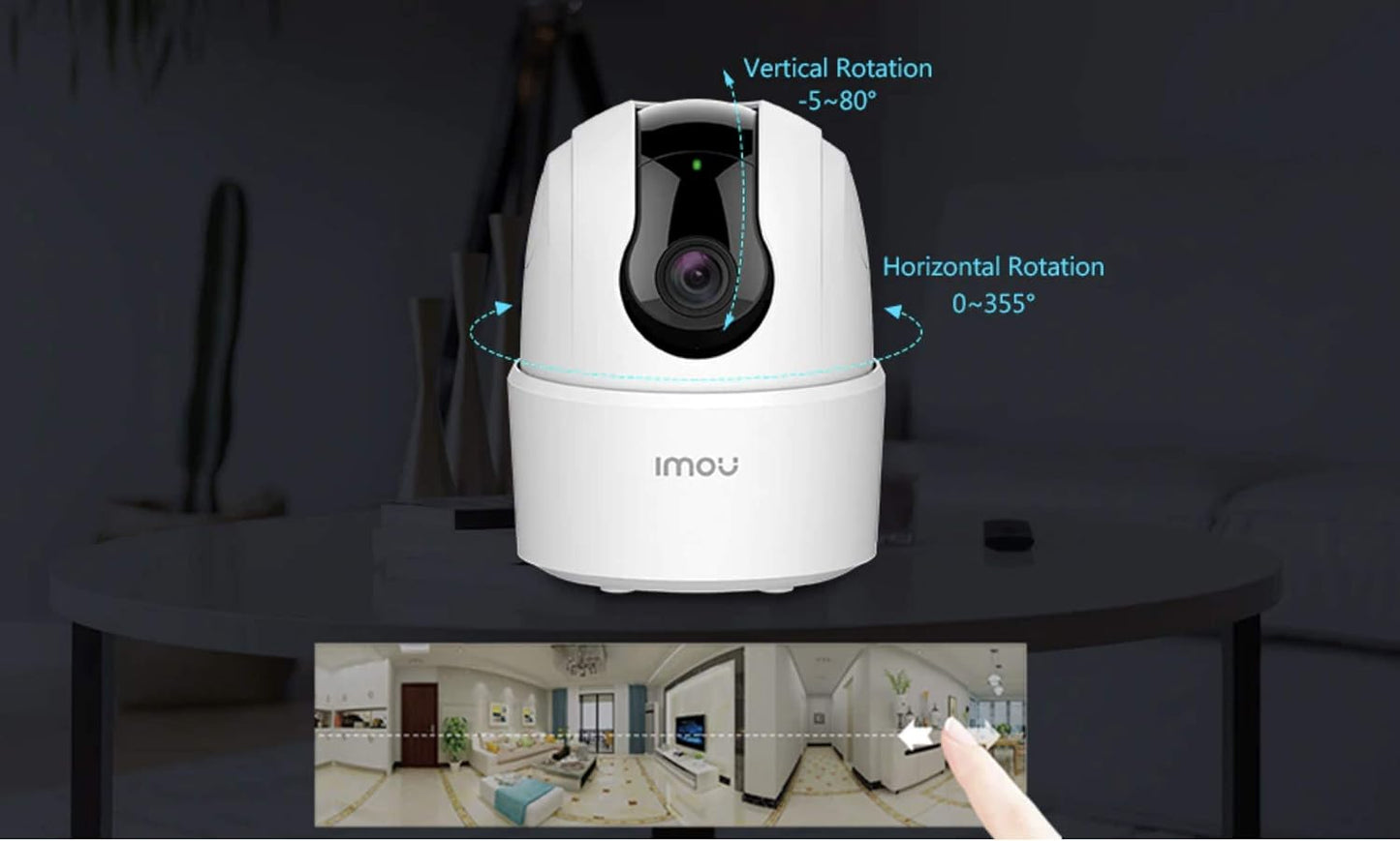 CÁMARA DE VIGILANCIA PROFESIONAL 3MP WIFI IMOU CON DETECCIÓN DE MOVIMIENTO