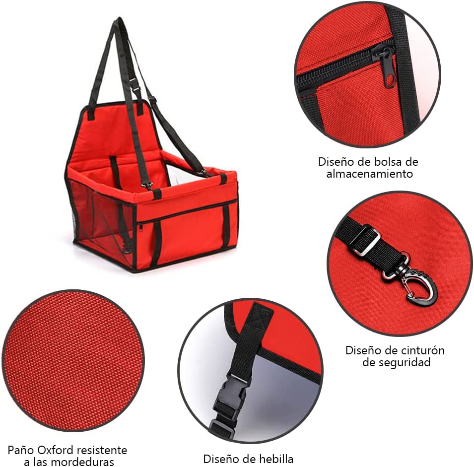 BOOSTER DE CARRO PARA MASCOTAS