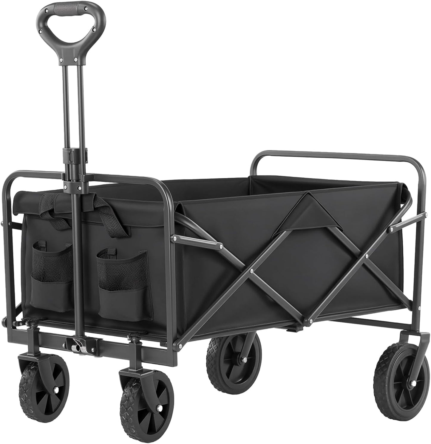 CARRITO PLEGABLE CON RUEDAS MULTIUSOS