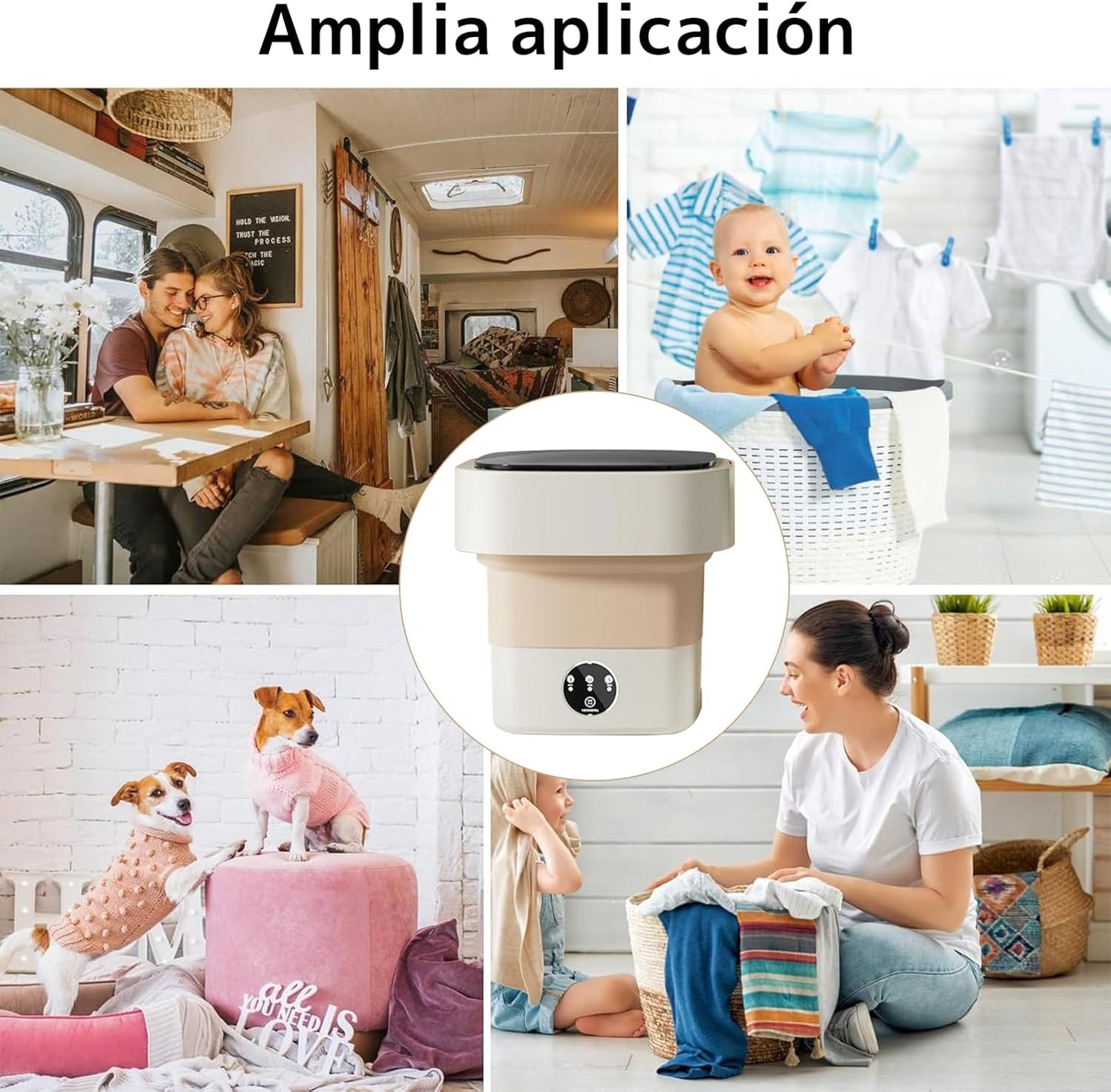LAVADORA Y ESCURRIDORA DE DOBLE DESAGÜE