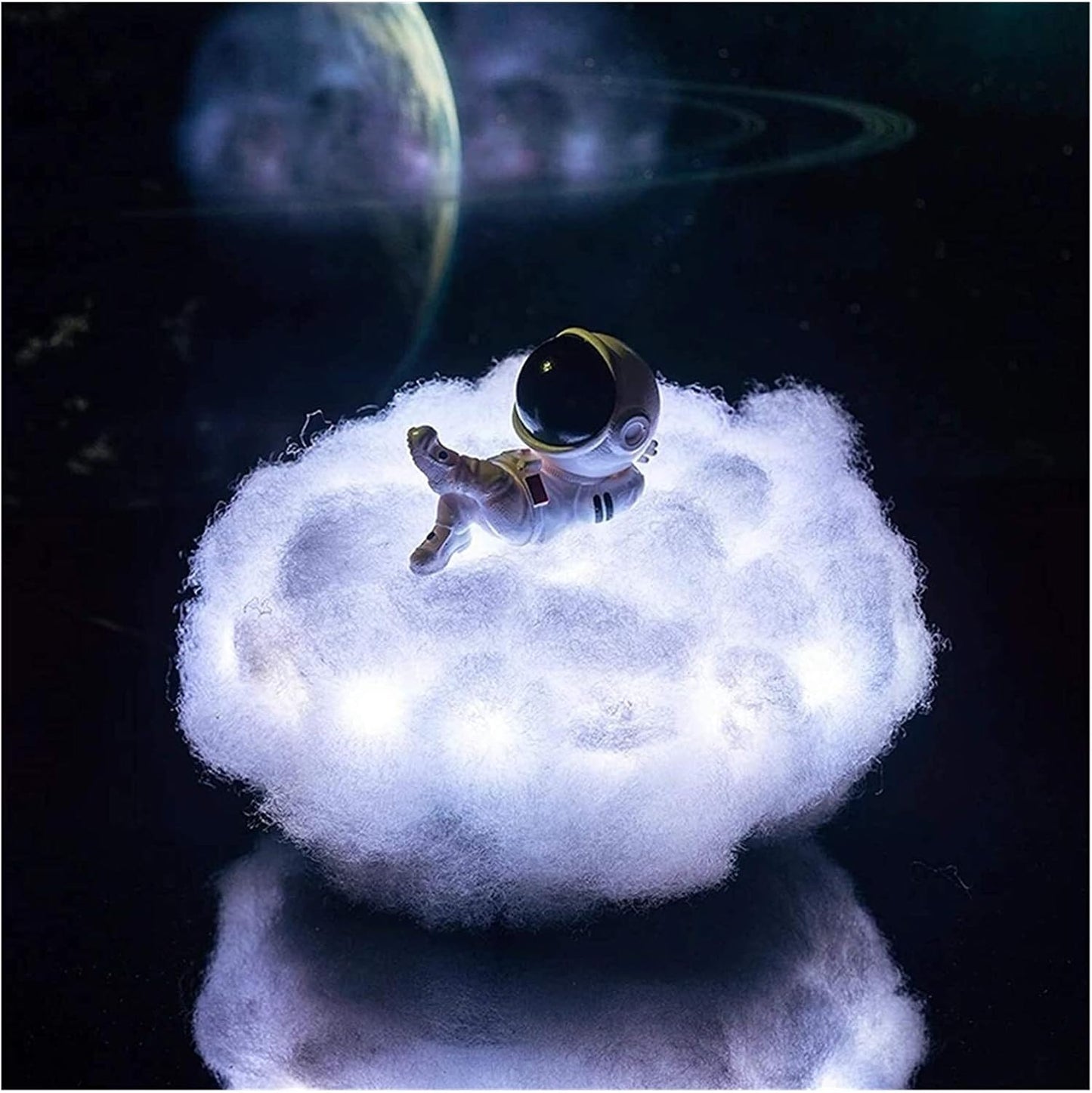 LÁMPARA LED DE NUBE CON ASTRONAUTA