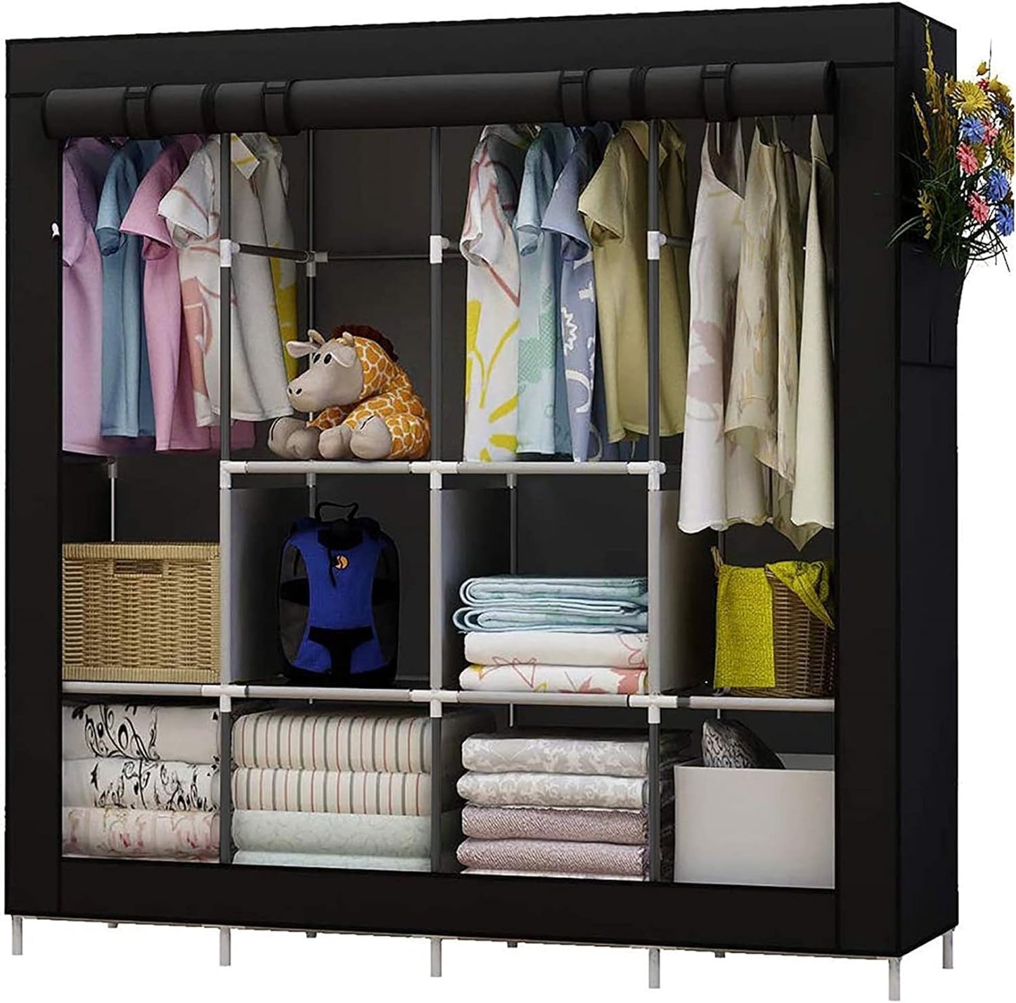 CLOSET ORGANIZADOR DE TELA ARMABLE