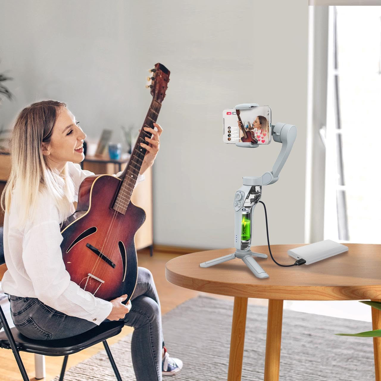 ESTABILIZADOR INTELIGENTE GIMBAL 3-AXIS