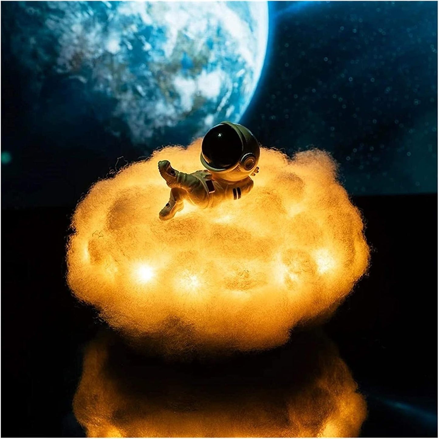 LÁMPARA LED DE NUBE CON ASTRONAUTA