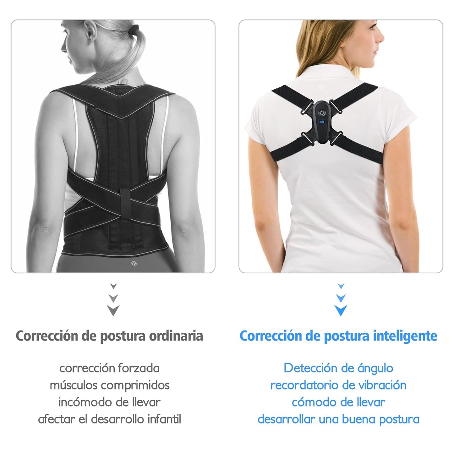 CORRECTOR DE POSTURA CON SENSOR