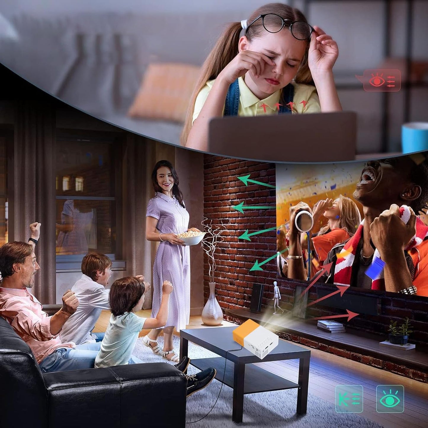 MINI PROYECTOR DE VIDEO FULL HD