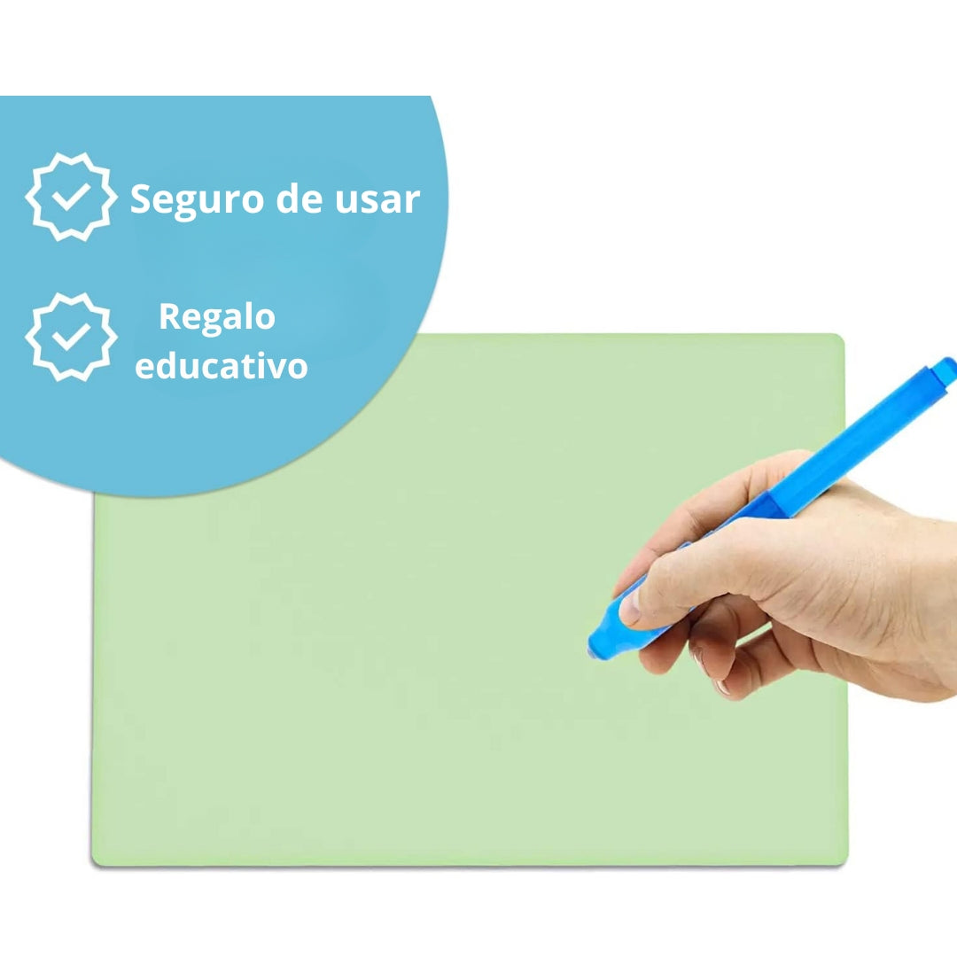 TABLETA MÁGICA CON LUZ PARA NIÑOS