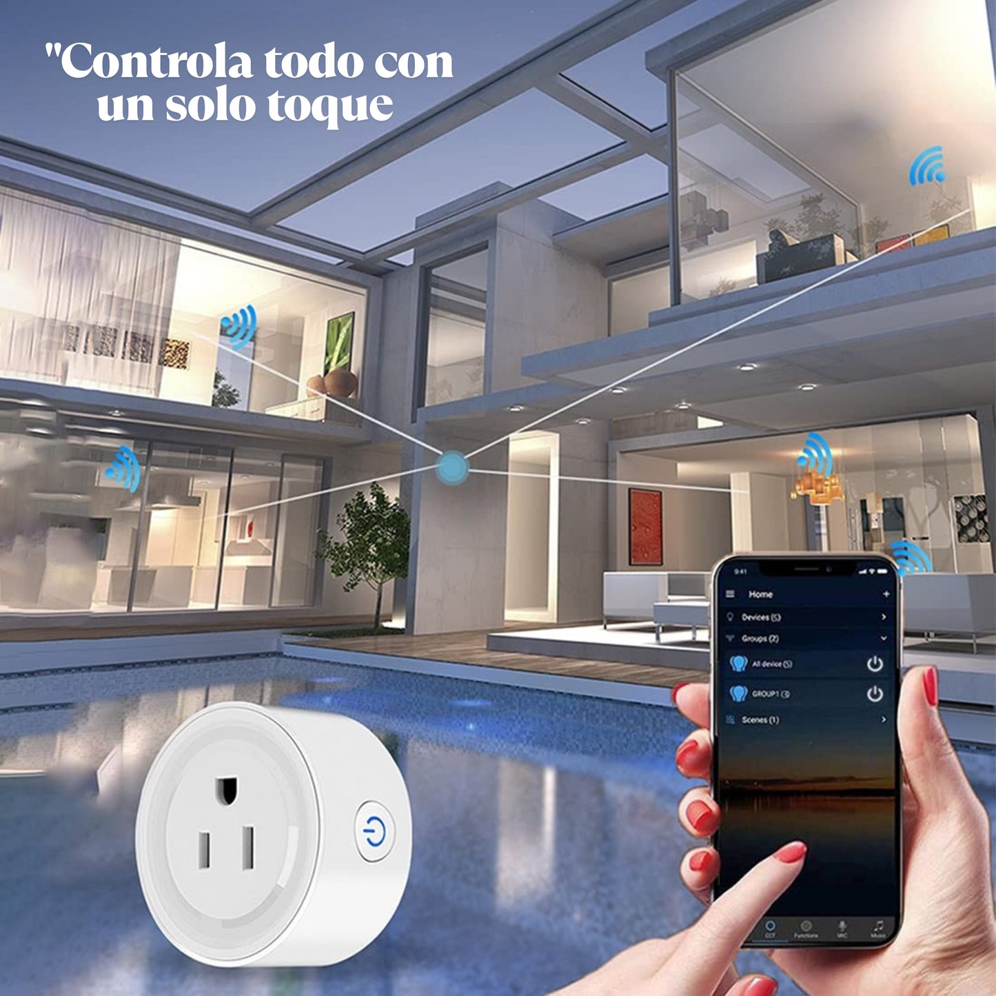 ADAPTADOR INTELIGENTE WIFI