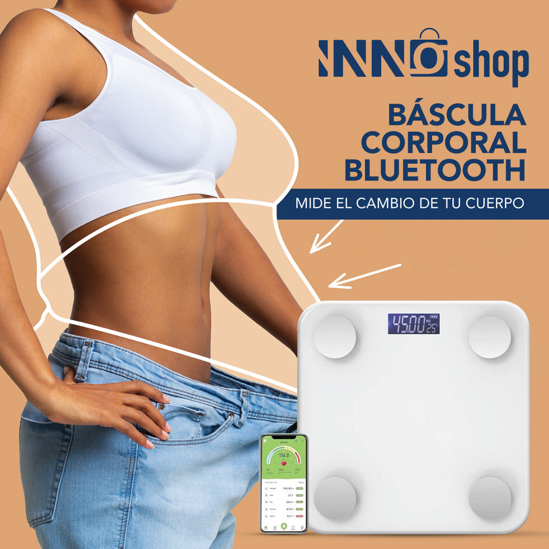 BÁSCULA CORPORAL BLUETOOTH