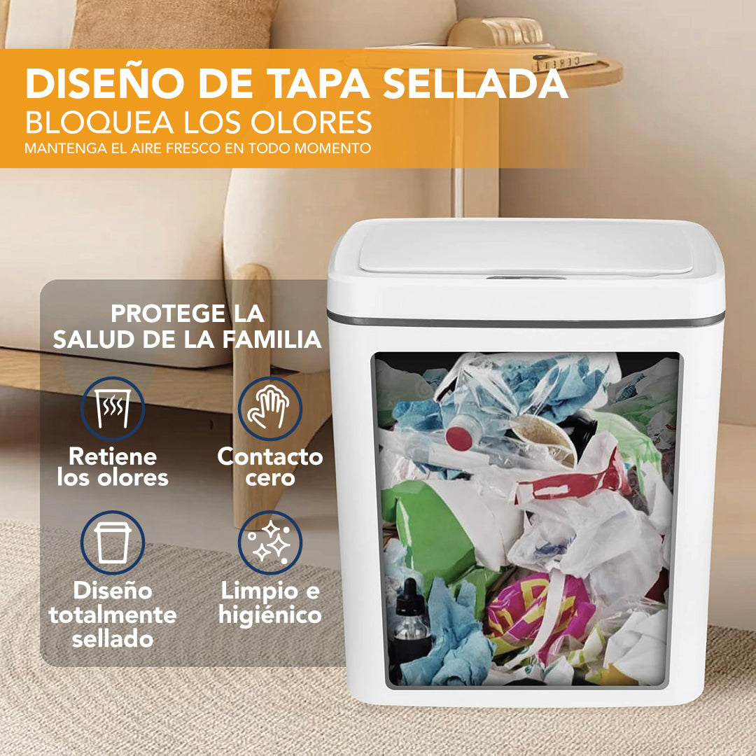BASURERO INTELIGENTE CON SENSOR 18L