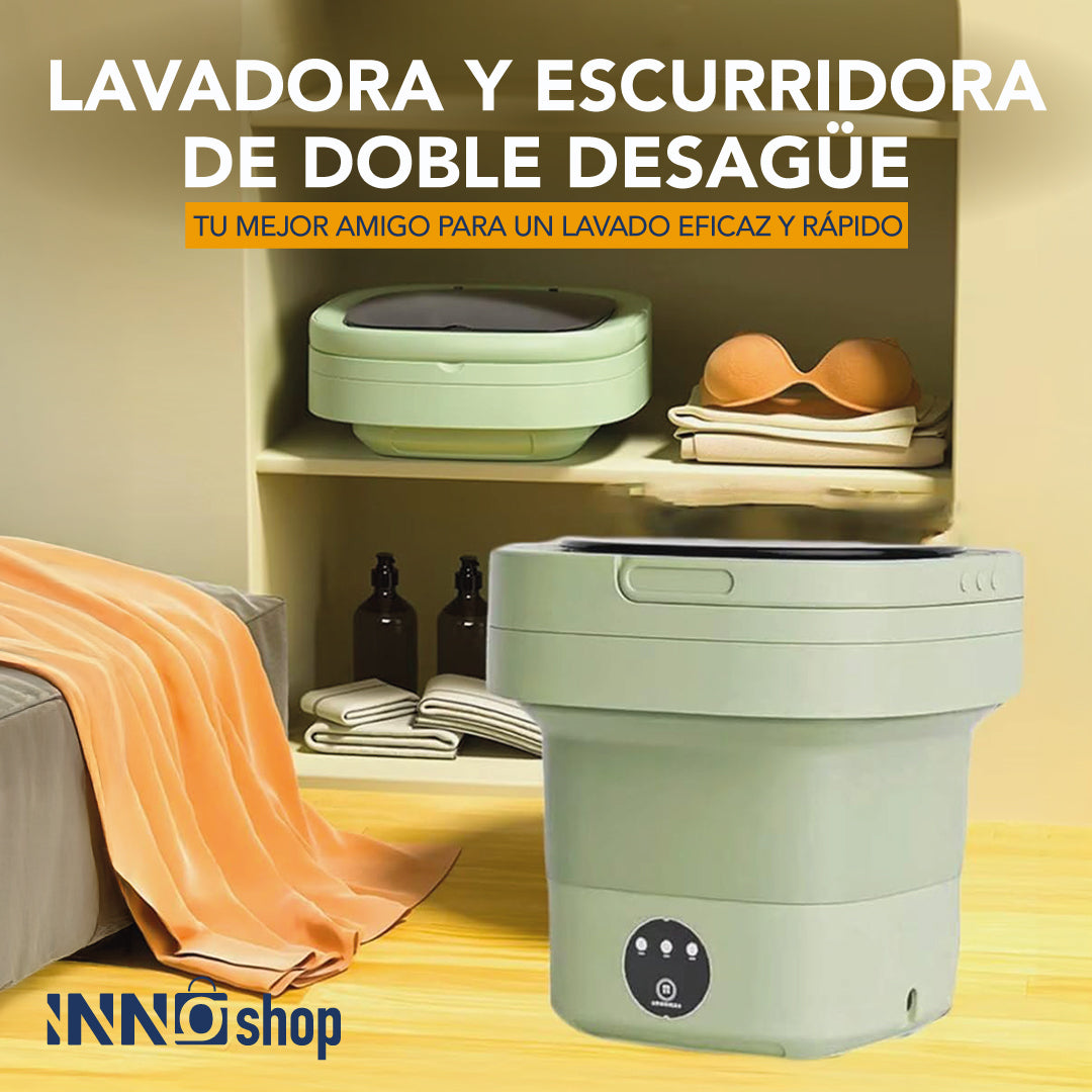 LAVADORA Y ESCURRIDORA DE DOBLE DESAGÜE
