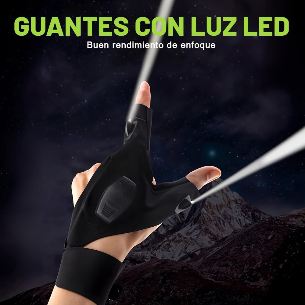 GUANTES CON LINTERNA