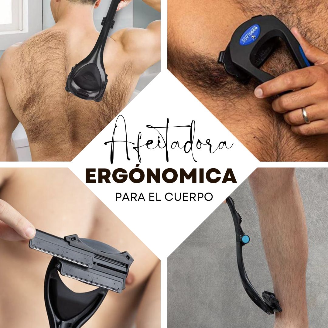AFEITADORA ERGONOMICA PARA EL CUERPO