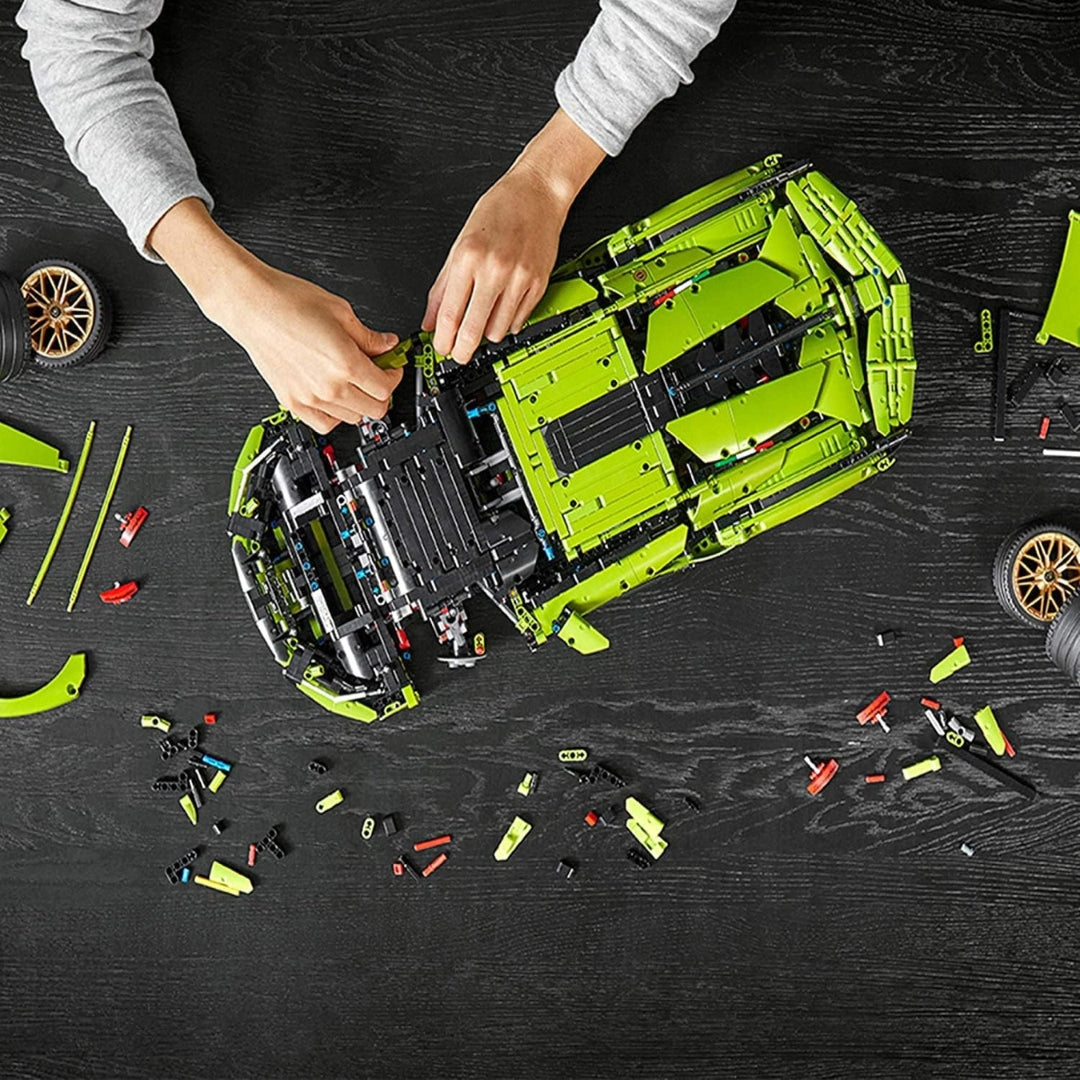 LAMBORGHINI HURACAN TIPO LEGO (499PCS)