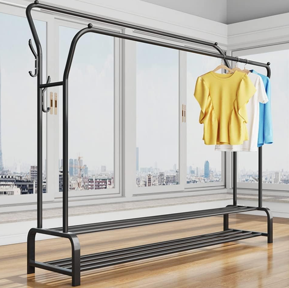 PERCHERO ORGANIZADOR DE CAMISAS Y ZAPATOS 3 EN 1