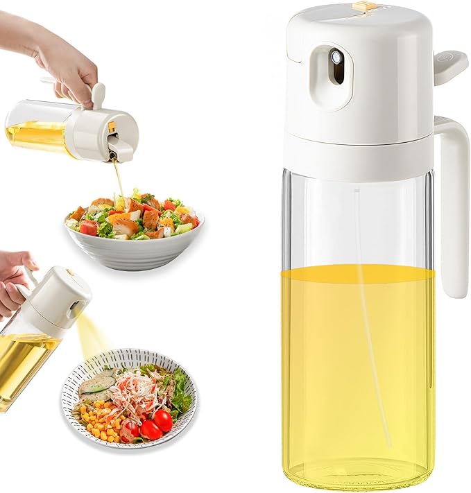 BOTELLA DE ACEITE CON SPRAY 2 EN 1