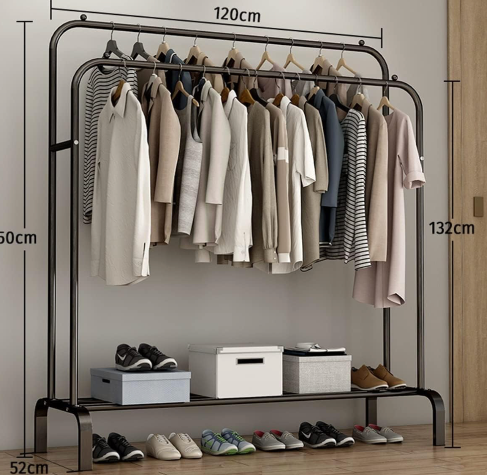PERCHERO ORGANIZADOR DE CAMISAS Y ZAPATOS 3 EN 1