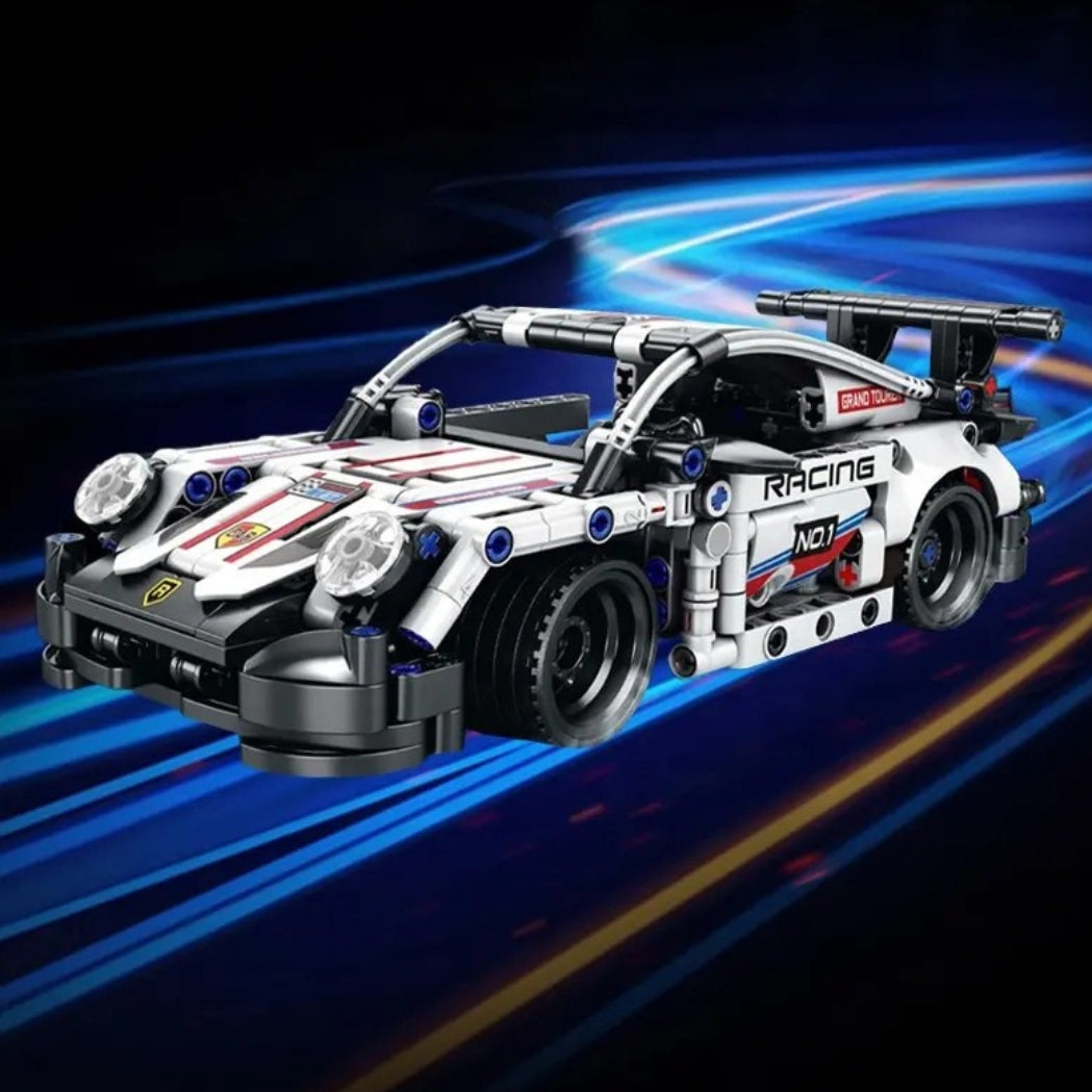 PORCHE 911 GT3 RS A CONTROL REMOTO ELECTRICO TIPO LEGO (386PCS)