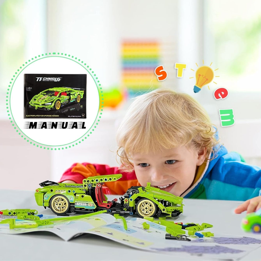 LAMBORGHINI HURACAN TIPO LEGO (499PCS)