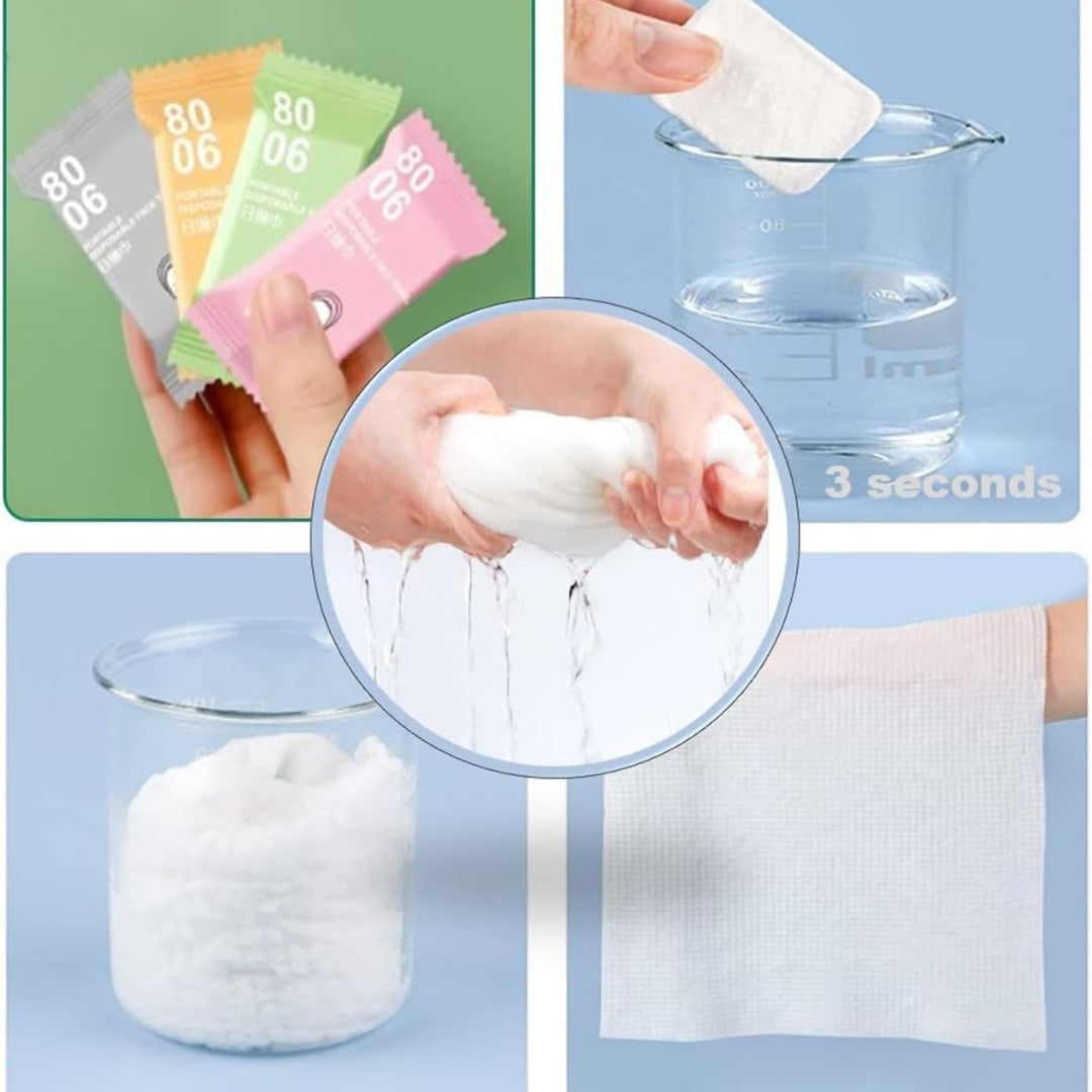TOALLA FACIAL AQUA-EXPANDIBLE (14UNDS)