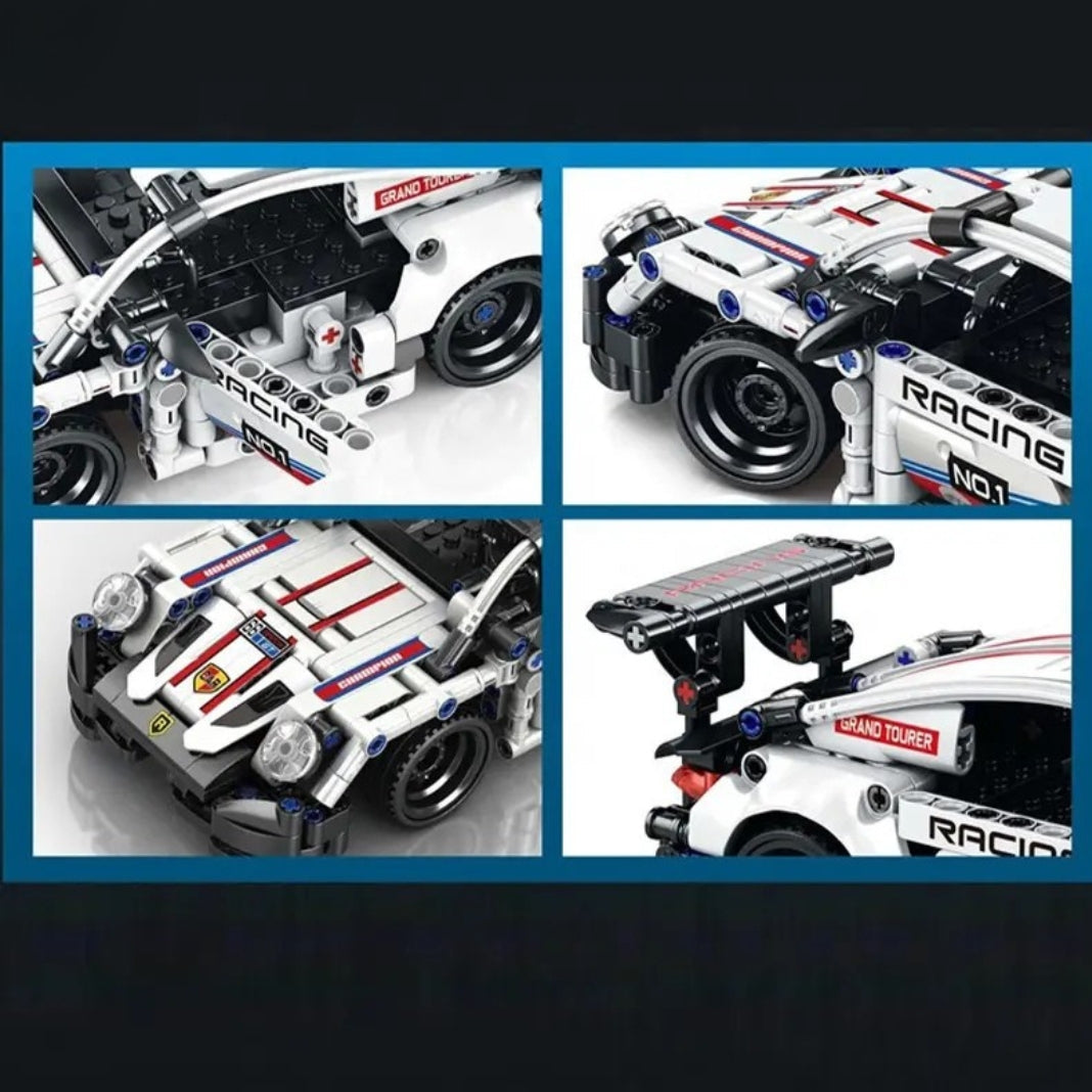 PORCHE 911 GT3 RS A CONTROL REMOTO ELECTRICO TIPO LEGO (386PCS)