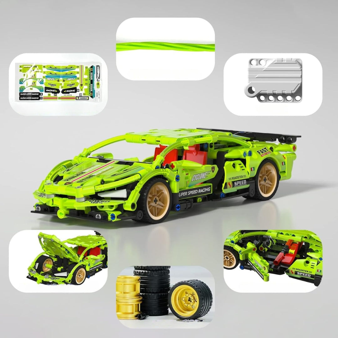 LAMBORGHINI HURACAN TIPO LEGO (499PCS)