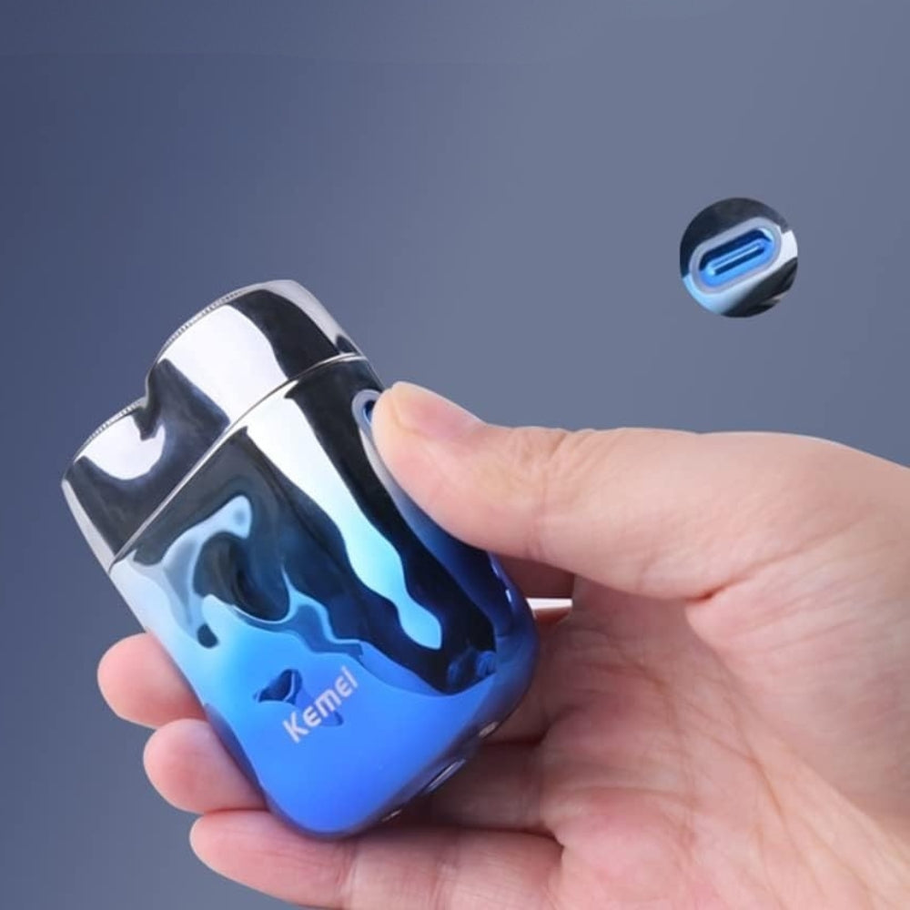 MINI AFEITATORA PORTÁTIL KEMEI T02