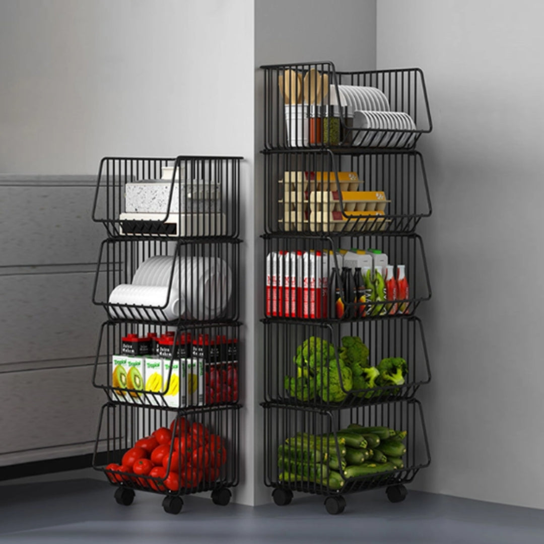 ESTANTE MULTIUSOS ARMABLE CON RODINES