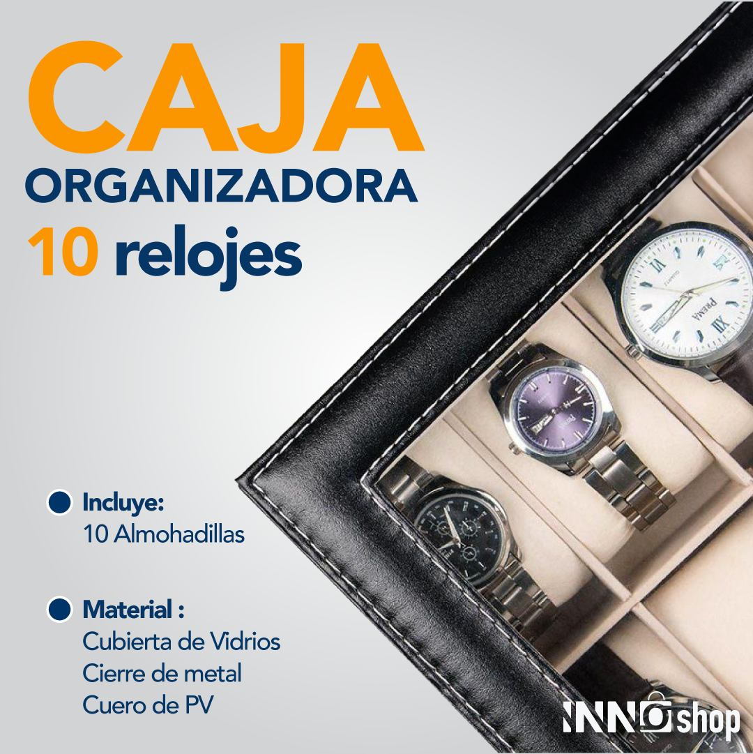ESTUCHE DE 10 RELOJES