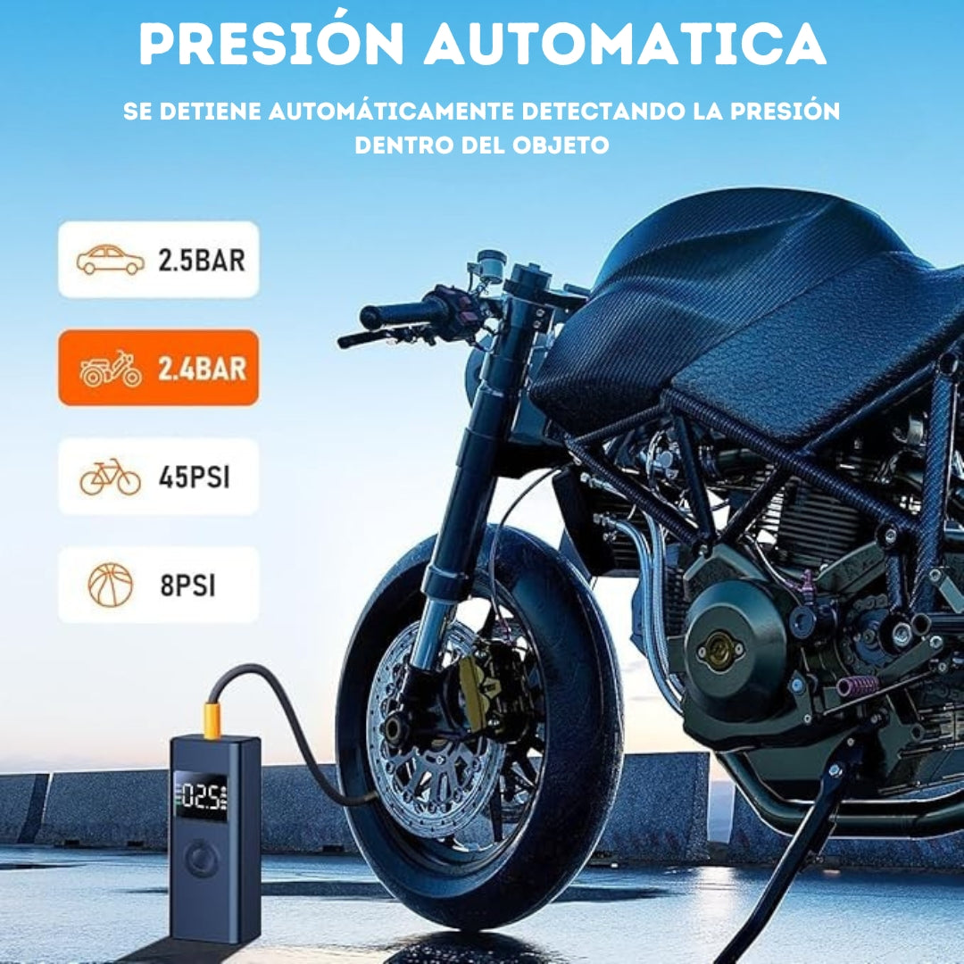COMPRESOR DE AIRE ELÉCTRICO PORTÁTIL 2025