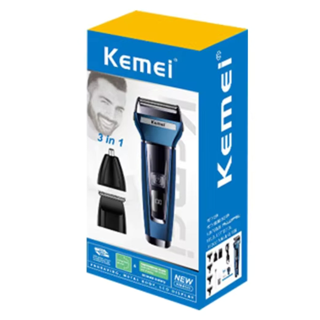 RASURADORA 3 EN 1 KEMEI 6541