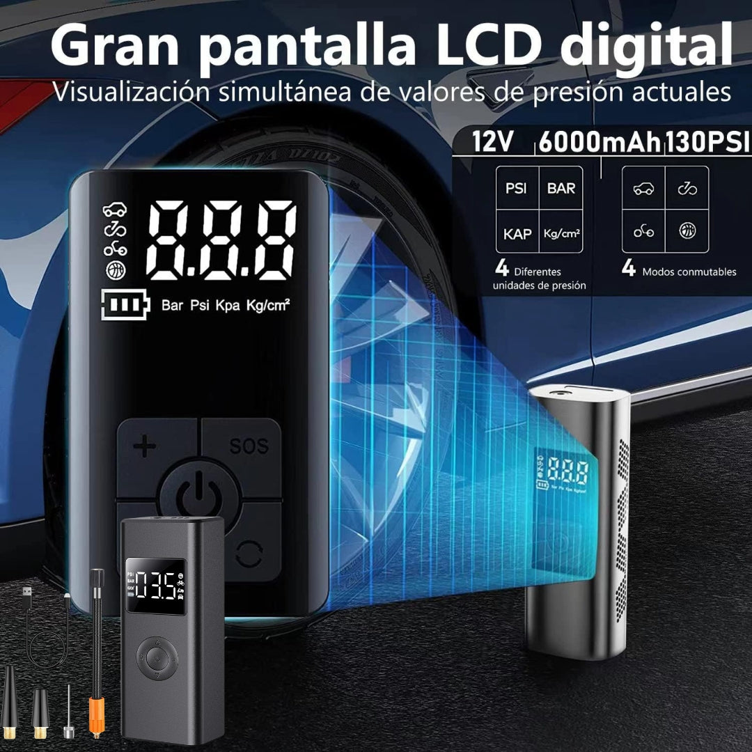 COMPRESOR DE AIRE ELÉCTRICO INALÁMBRICO 3665