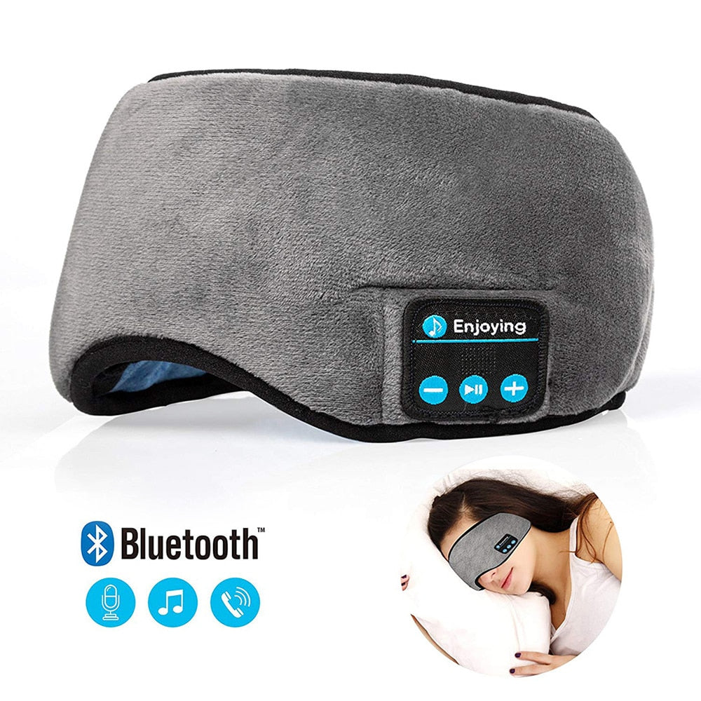 Auriculares para dormir con Bluetooth para dormir, auriculares para dormir  de lado, banda de sueño, acogedora máscara inalámbrica para ojos, regalos