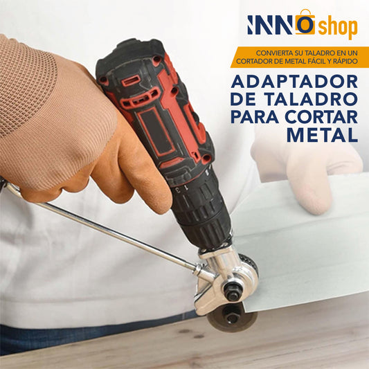 ADAPTADOR DE TALADRO PARA CORTAR METAL