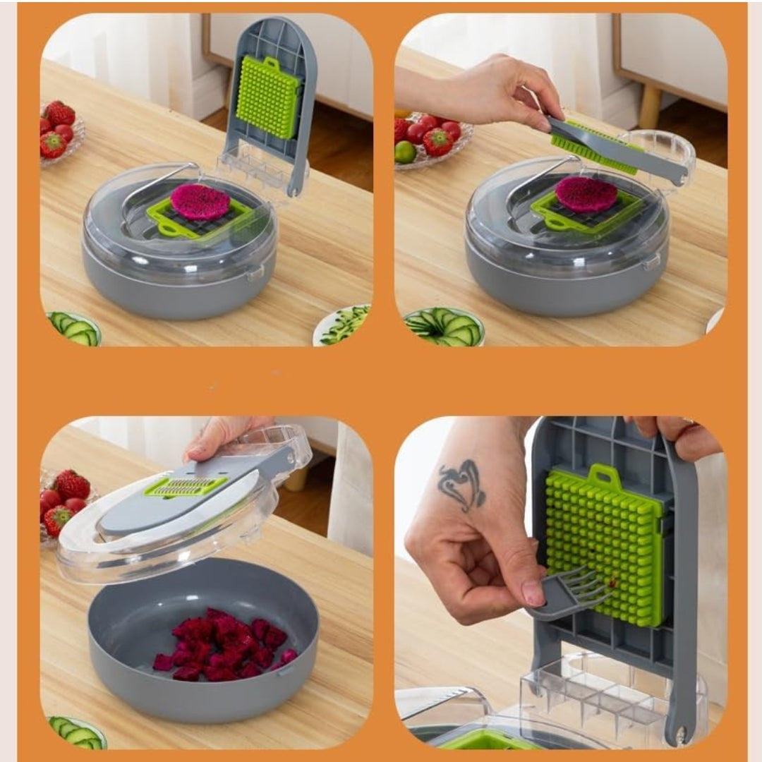 CORTADOR DE VEGETALES 9 EN 1 CIRCULAR