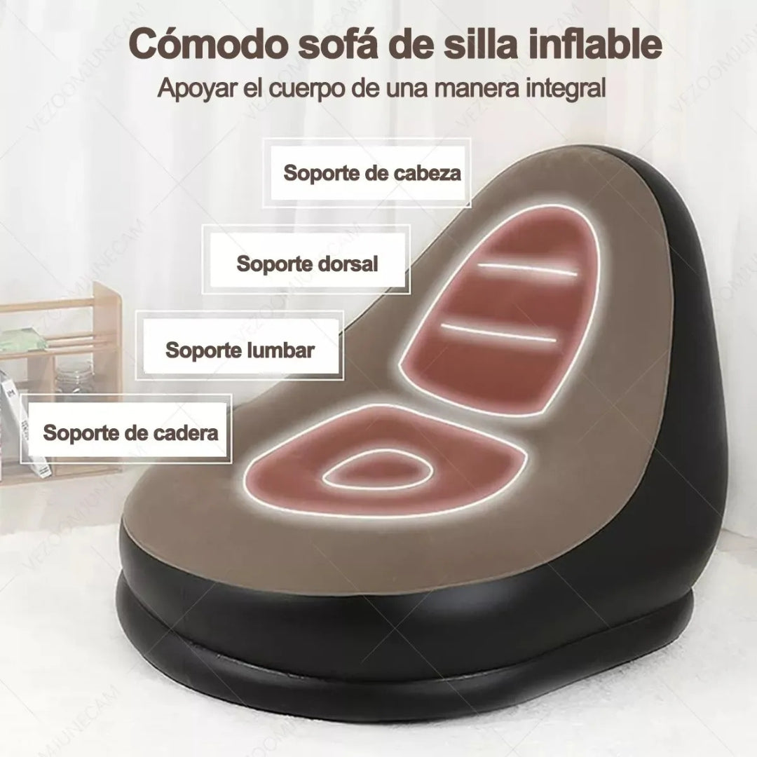 SILLÓN TIPO BUTACA INFLABLE