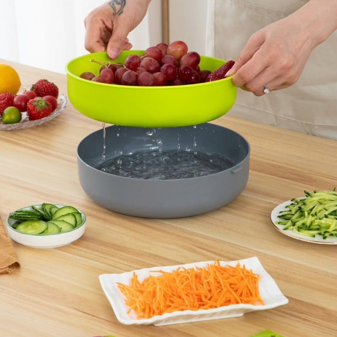 CORTADOR DE VEGETALES 9 EN 1 CIRCULAR
