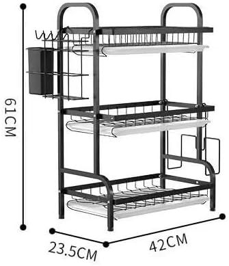 ESCURRIDOR DE PLATOS 3 NIVELES