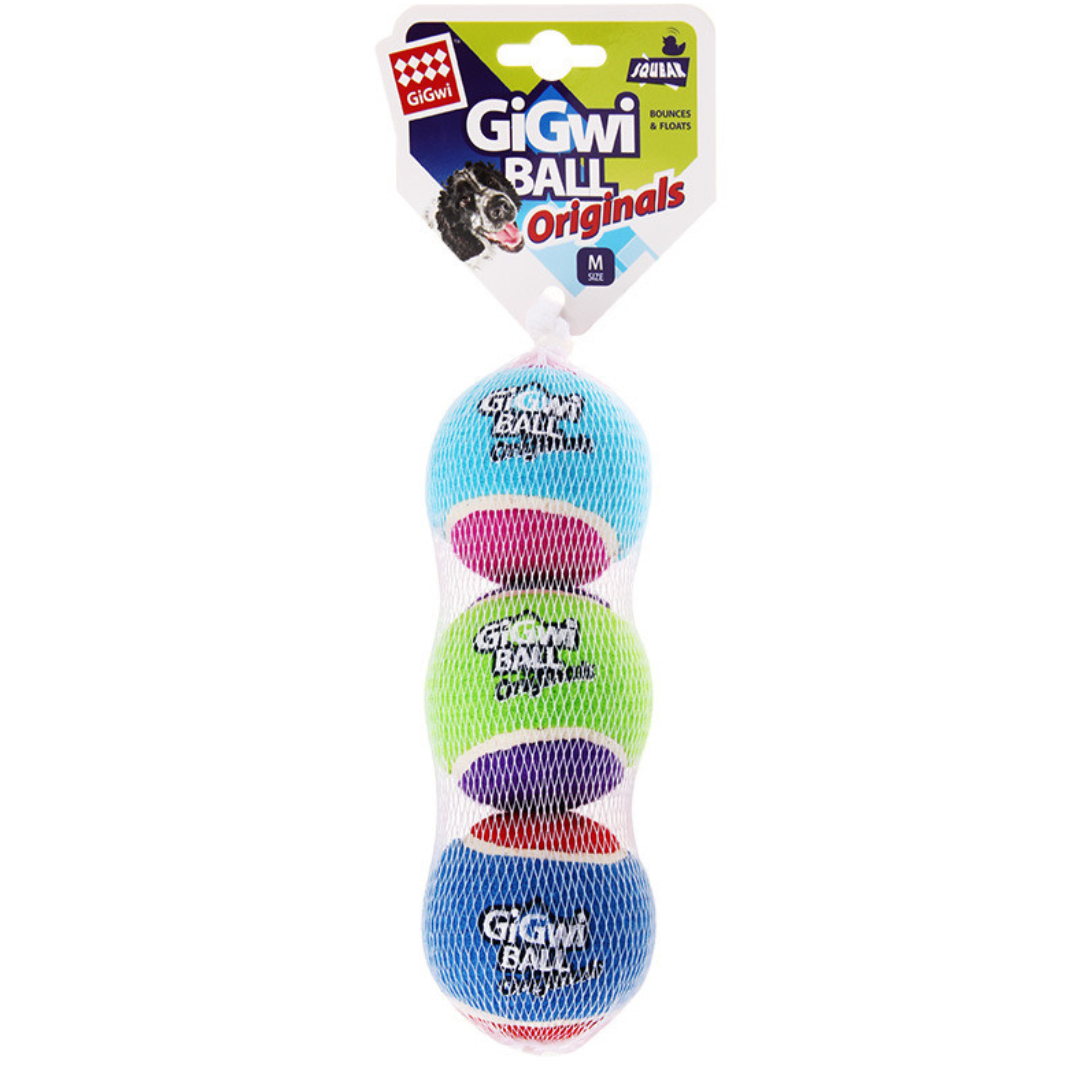 Pelotas de Tennis Marca GiGwi para Mascota