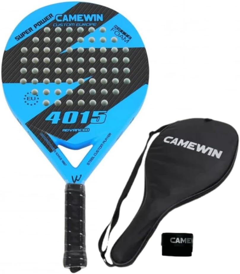 Raqueta de Pádel de Fibra de Carbono