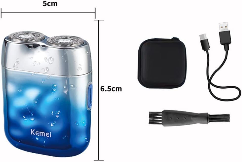 MINI AFEITATORA PORTÁTIL KEMEI T02