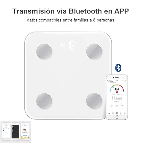 BÁSCULA CORPORAL BLUETOOTH- OFERTA DE NOVIEMBRE