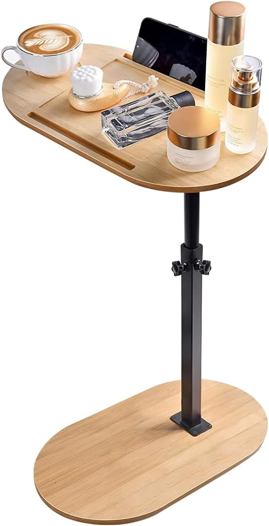 MESA DE NOCHE CON ALTURA AJUSTABLE