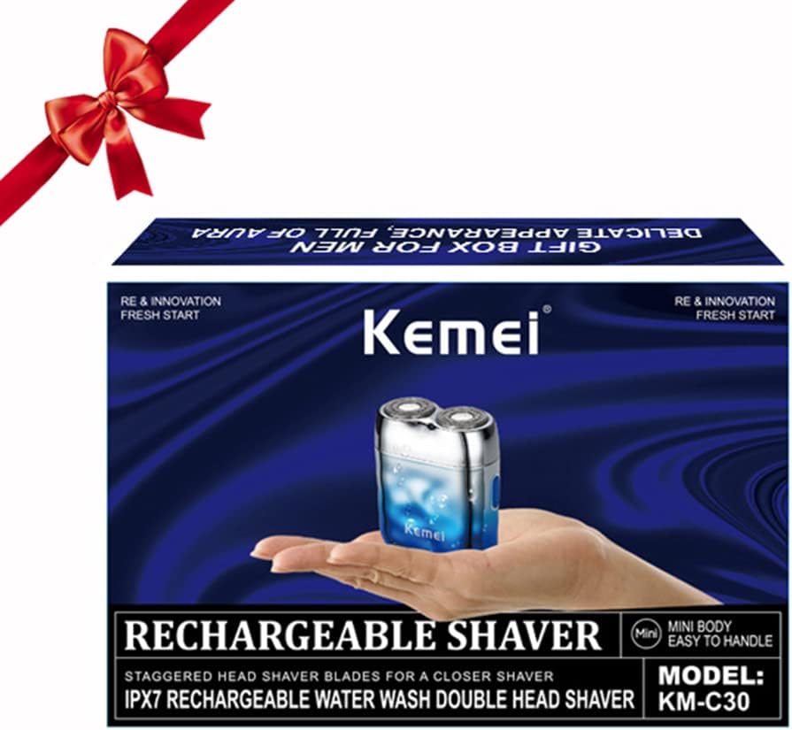 MINI AFEITATORA PORTÁTIL KEMEI T02