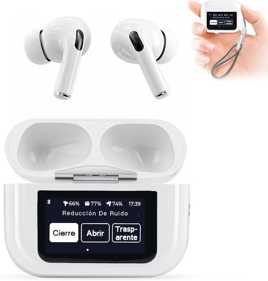 AUDIFONOS AIRPODS CON PANTALLA TACTIL