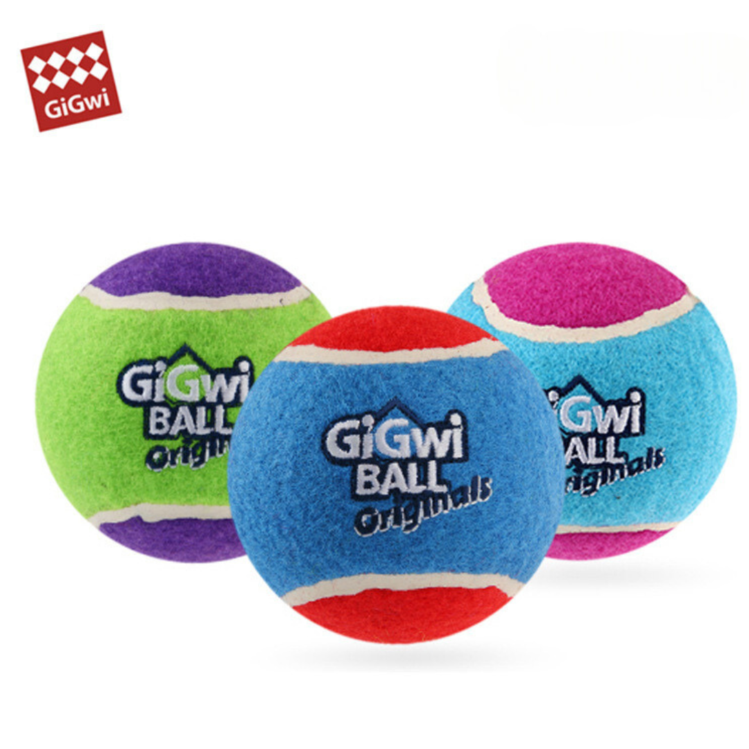 Pelotas de Tennis Marca GiGwi para Mascota